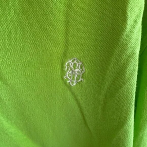 South Pole Lime Green Polo Shirt Classic Design Large - Picture 2 of 4